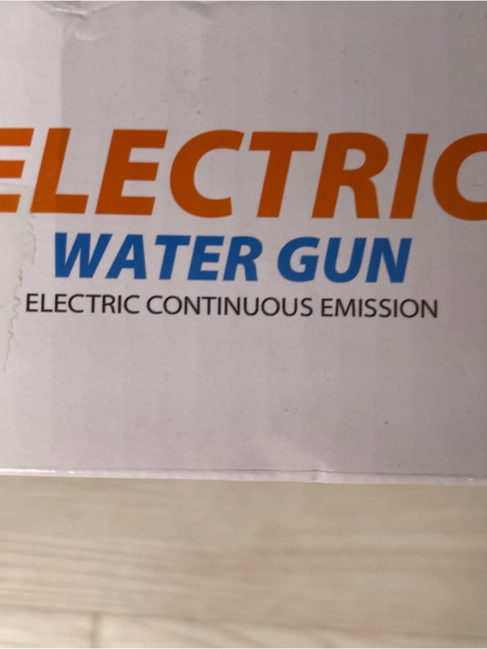 NIB Trendy Toys Blue Electric Water Gun Rechargeable Battery Summer Toy Ages 3+ - Picture 3 of 10